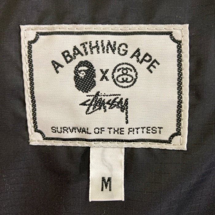 A BATHING APE x Stussy スノーボードジャケットMサイズ A BATHING APE アベイシングエイプ STUSSY ステューシー スカル