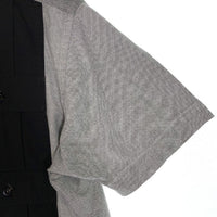 GANRYU ガンリュウ 17SS 6-Pocket S/S Shirt 6ポケット ショートスリーブシャツ グレー ブラック ES-B013 Size M 福生店