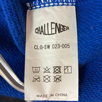 CHALLENGER チャレンジャー CMC RACING SWEAT レーシング スウェットトレーナー ブラック×ブルー sizeL 瑞穂店