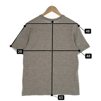 WAREHOUSE ウエアハウス STEVENS POINT STATE 染み込みプリント Tシャツ グレー Size M 福生店