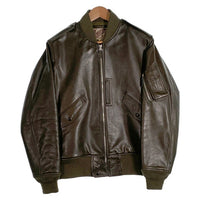 Y’2 LEATHER ワイツーレザー MA-1 ホースハイド フライトジャケット オリーブ Size 40 福生店
