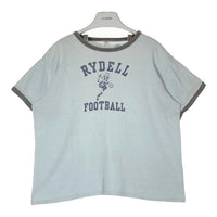 THE REAL McCOY'S リアルマッコイズ McCOY SPORTSWEAR 旧タグ RYDELL FOOTBALL リンガーTシャツ ライトブルー size42 瑞穂店
