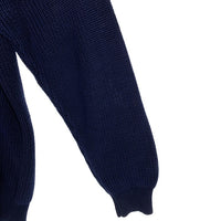 LANDS’END ランズエンド コットン クルーネックセーター ネイビー Size XL 相当 福生店
