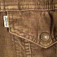 90's LEVI'S リーバイス 71500 コーデュロイ ボア ジャケット ブラウン 71500-6929 Size XL 福生店