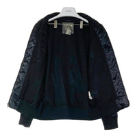 STUSSY ステューシー 2005 袖刺繍 背面マーメイド刺繍 ナイロンジャケットブラック sizeS 瑞穂店