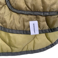 DESCENDANT ディセンダント 19AW REMNANTS QUILTING JACKET レムナント キルティングジャケット ナイロン オリーブ Size 1 福生店