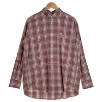 SCYE BASICS サイベーシックス コットン タータンチェック 長袖シャツ MPS-244 Size 38 福生店