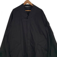 PLUSH コットンリップストップ ジップアップジャケット ミリタリー ハンティング ブラック 結 Yui Size JUMBO 福生店