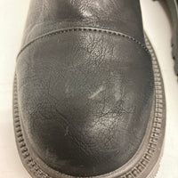 antiqua アンティカ フロントジップブーツ ブラック size38 瑞穂店