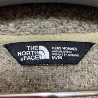 THE NORTH FACE ノースフェイス ハーフジップ プルオーバー トップ ニット 内フリース グレー Size M 瑞穂店
