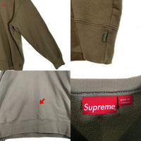 SUPREME シュプリーム 21AW Small Box Crewneck スモールボックス クルーネックスウェットトレーナー ライトオリーブ Size M 福生店
