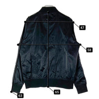 STUSSY ステューシー 2005 袖刺繍 背面マーメイド刺繍 ナイロンジャケットブラック sizeS 瑞穂店