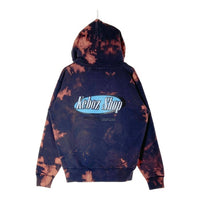 KEBOZ ケボズ ブリーチ加工 ロゴ パーカー ネイビー sizeM 瑞穂店