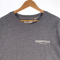 ESSENTIALS エッセンシャルズ ロゴプリント Tシャツ グレー Size S 福生店
