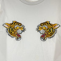 COREFIGHTER コアファイター パコエクセル 虎刺繍 ロンT ホワイト sizeL 瑞穂店