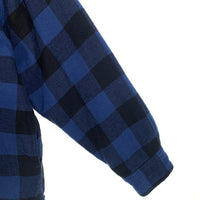 puritan ピューリタン quilted fabric Flannnel Shirts キルティング フランネルシャツ ブルー Size L 福生店