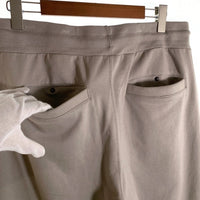 EXAMPLE エグザンプル ROUND LOGO PATCH SIDE BUTTON SWEAT PANTS ラウンドロゴ サイドボタン スウェットパンツ ベージュ Size XXL 福生店
