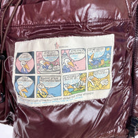 MONCLER モンクレール ROD ロッド ファー ダウンジャケット ワイン size0 瑞穂店