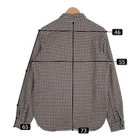 JOE McCOY ジョーマッコイ 8HOUR UNION WORK SHIRT 千鳥格子 ワークシャツ ホワイト ブラック 厚手 Size 17 福生店