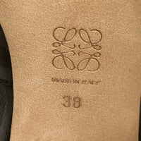 LOEWE ロエベ ブーツ 23SS ANAGRAM HEEL BOOT ブラック size37 瑞穂店