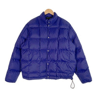 80's L.L.Bean エルエルビーン ナイロンリップストップ グースダウンジャケット ブルー スナップボタン 9U488 Size XL 福生店