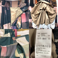 HARE ハレ フォトコラージュスカート 総柄 ボルドー sizeF 瑞穂店