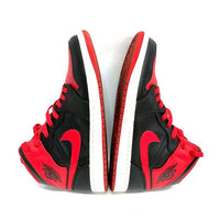 NIKE ナイキ DQ8426-060 Air Jordan 1 Mid Bred Toe スニーカー ブラック size26.5cm 瑞穂店