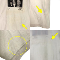 LyRic リリック Flavor Flav フレイバーフレイヴ Biz Markie ビズマーキー Ricky Powell リッキーパウエル Studio 54 半袖 Tシャツ ホワイト Size L 福生店