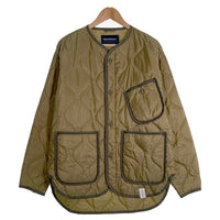 DESCENDANT ディセンダント 19AW REMNANTS QUILTING JACKET レムナント キルティングジャケット ナイロン オリーブ Size 1 福生店