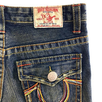 TRUE RELIGION トゥルーレリジョン JOEY BIG T フレアデニムパンツ インディゴ size28 瑞穂店