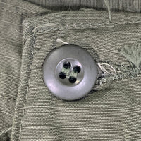 60’s U.S.ARMY 米軍 ジャングルファティーグ ミリタリーカーゴパンツ オリーブ リップストップ 8405-935-3307 69年会計 2 Size M-S 福生店
