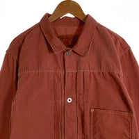 TCB JEANS ティーシービージーンズ S40’s Cords JKT WW2 1st コーデュロイジャケット 大戦 Tバック サーモンピンク Size 44 福生店