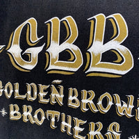 JSF ジェシーズショップ GBB ゴールデンブラウンブラザーズ プリントTシャツ ブラック Size XL 福生店