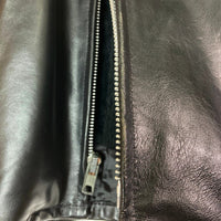 Schott ショット ライナー付 本革 ライダース ジャケット ブラック size38 瑞穂店