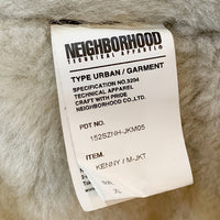 NEIGHBORHOOD ネイバーフッド 15AW KENNY M-JKT ショールカラー ムートンジャケット ブラウン レザー 152SZNH-JKM05 Size XL 福生店