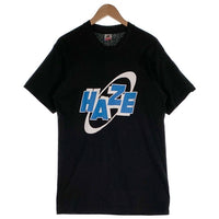 90's HAZE ヘイズ コットン 半袖 Tシャツ ブラック USA製 Size L 福生店