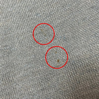 Maison Martin Margiela メゾンマルタンマルジェラ S31HA0482 ④ シルク×リネン ドルマンスリーブ Vネックセーター グレー size1 瑞穂店