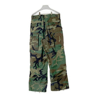 US ARMY アメリカ軍 89年会計 M-65 フィールドパンツ ウッドランド迷彩 グリーン sizeS-R 瑞穂店