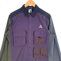 Nike ACG ナイキエーシージー AS M NRG DFADV UV ACG DV TR TP DK 長袖シャツ マルチ ポリエステル DB1014-070 Size S 福生店