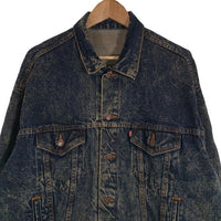 80's Levi's リーバイス 70507-0217 ケミカルウォッシュ デニムトラッカージャケット インディゴ Size XL 福生店