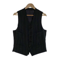 TOM FORD トムフォード ウール ストライプベスト グレー フォーマル Size 48R 福生店