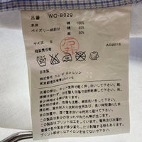 JUNYA WATANABE ジュンヤワタナベ コムデギャルソンマン WQ-B029 AD2015 パッチワーク ペイズリー柄 半袖シャツ ホワイト sizeS 瑞穂店