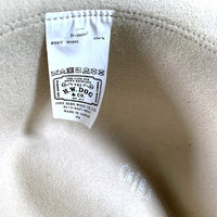 THE H.W.DOG&CO. ザエイチダブリュードッグアンドコー TRAVELERS トラベラーズハット セルビアウール ベージュ D-00047 Size 34 (56cm) 福生店