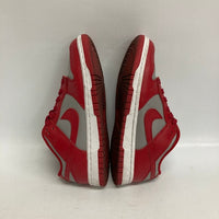 NIKE ナイキ DD1391-002 DUNK LOW RETRO MEDIUM GREY ダンクロウ スニーカー グレー×レッド size24.5cm 瑞穂店