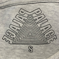 PALACE パレス プリント Tシャツ グレー Size S 福生店