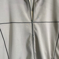 MAISON SPECIAL メゾンスペシャル トラックジャケット パイピング グレー ポリエステル レーヨン 11232211303 Size 2 福生店