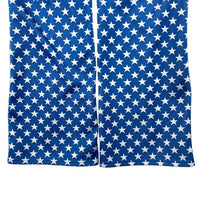 Needles ニードルス Jacquard Flair Pant ジャガード フレアパンツ 総柄 星 ブルー sizeM 瑞穂店