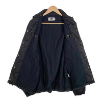 HYSTERIC GLAMOUR ヒステリックグラマー 17AW RX ナイロンコーチジャケット ブラック スナップボタン プリント 02173AB22 Size L 福生店