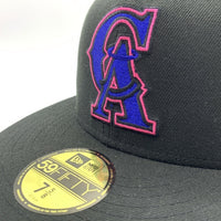 New Era ニューエラ 59FIFTY MLB カリフォルニア・エンジェルス ベースボールキャップ ブラック 35周年パッチ Size 7 5/8 (60.6cm) 福生店