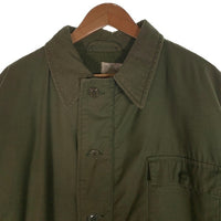 80's U.S.NAVY 米海軍 A-2 デッキジャケット オリーブ バックステンシル YKK 85年会計 Size XL 福生店